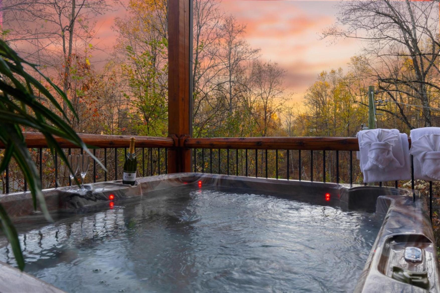 Whispering Pines Retreat By Ghosal Luxury Lodging Gatlinburg Exterior foto