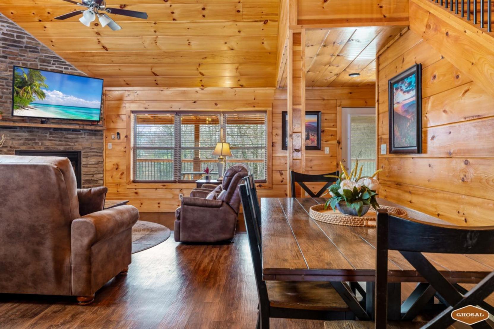 Whispering Pines Retreat By Ghosal Luxury Lodging Gatlinburg Exterior foto
